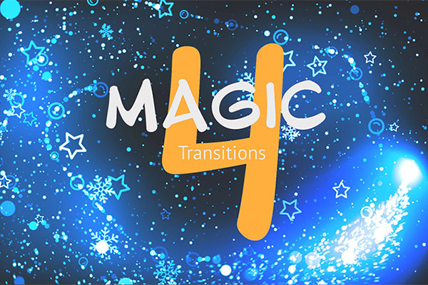 【PR模板】第四套 24个唯美漂亮魔法粒子转场过渡PR预设+视频素材 Magic Transitions 4