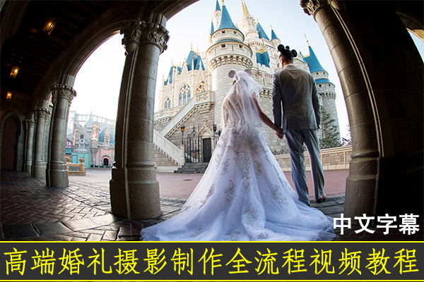 【视频教程】国外高端婚礼摄影摄像培训和后期制作全流程教学视频教程 中文字幕