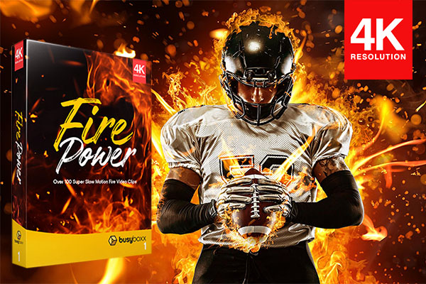 【4K视频素材】102个真实火焰燃烧特效合成动画素材 BBV1 – Fire Power