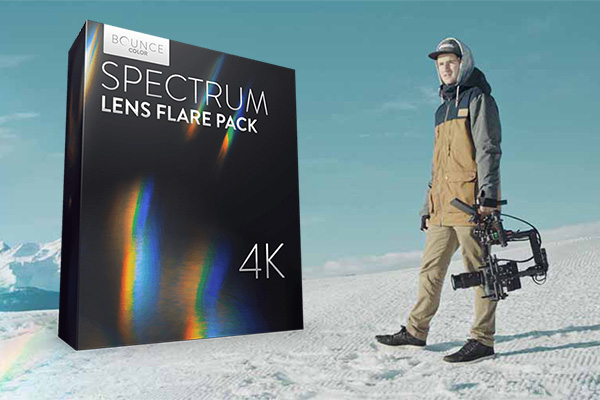 【4K视频素材】25组棱镜光谱耀斑炫光动画光斑视频素材 SPECTRUM Lens Flares 4K