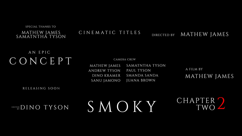 【AE模板】35种优雅大气电影片头片尾预告片演员职工介绍文字标题动画 Film Credits Pack v2插图