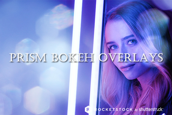 【4K视频素材】35个晶莹剔透棱镜折射散景光斑闪烁叠加动画 35 Prism Bokeh overlays