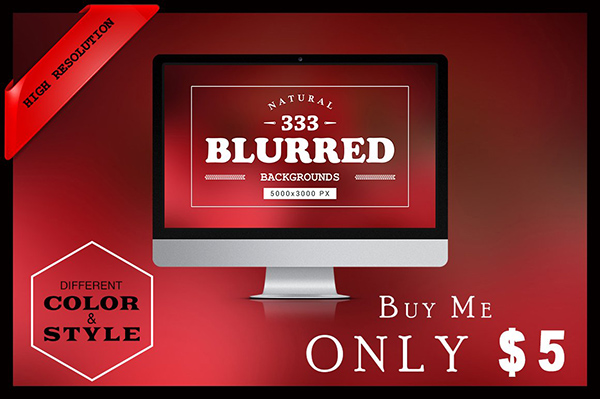 【图片素材】333张高品质模糊背景图片素材 Blurred Backgrounds