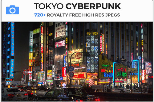 【图片素材】850+博赛朋克东京城市建筑街拍高清参考图片合集第一季