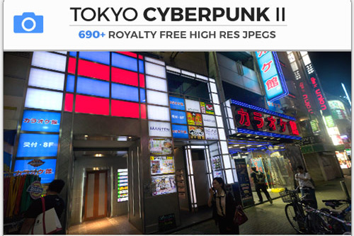 【图片素材】730+博赛朋克东京城市建筑街拍高清参考图片合集第二季