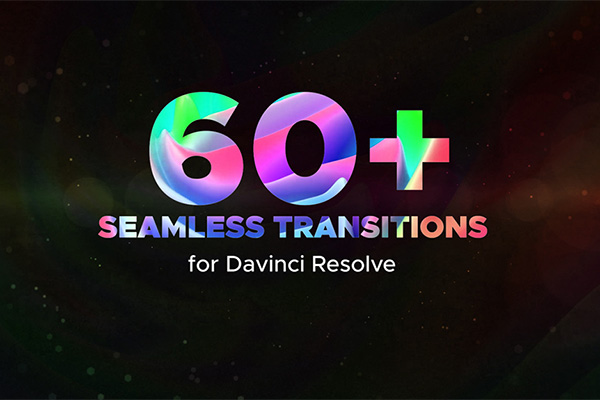 【达芬奇模板】60个平移缩放扭曲动态无缝转场预设 Dynamic Transitions