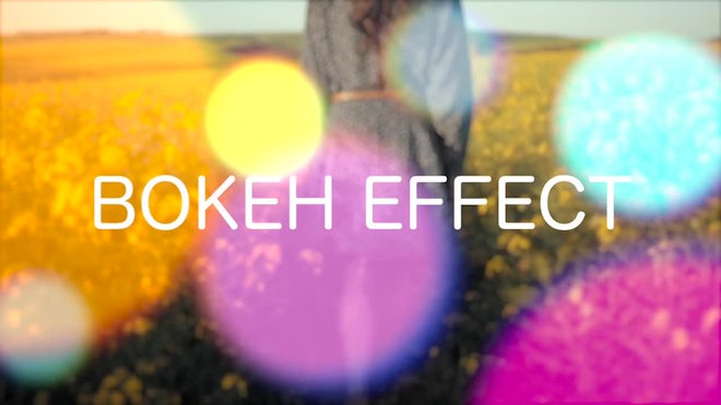 【FCPX插件】8种视频梦幻散景光斑叠加特效 Bokeh Effect