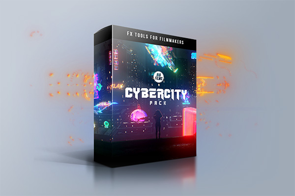 【4K视频素材】251个未来科技赛博朋克发光图形元素特效合成动画 (有透明通道) Cybercity-Pack