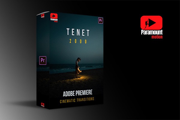 【PR模板】2000个摄像机镜头缩放扭曲旋转变形分割故障转场预设 TENET Premiere Transitions