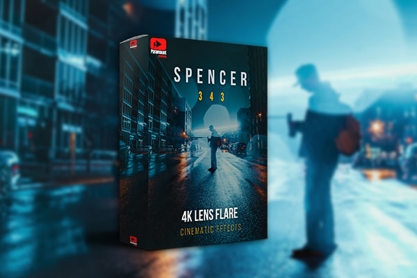 【4K视频素材】343个优雅电影镜头光晕效果动画素材 SPENCER Cinematic Lens Flares