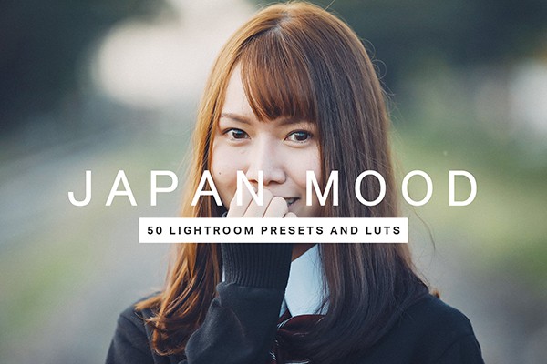 【调色预设】50款日系柔和彩色电影胶片LR预设3D LUT调色预设 Japan Mood Lightroom Presets LUTs
