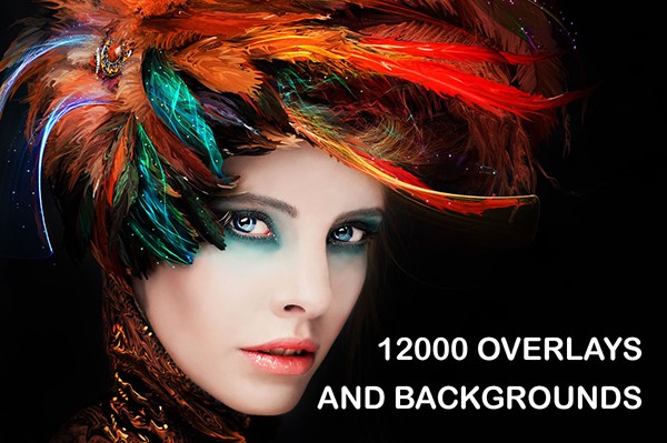 【图片素材】12000+设计师摄影后期艺术创作叠加合成装饰设计素材大合集 12000 Overlays And Backgrounds