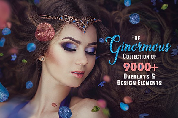 【图片素材】9000+设计师必备合成叠加图形花瓣装饰元素合集  The Ginormous Collection of 9000+ Overlays And Design Elements