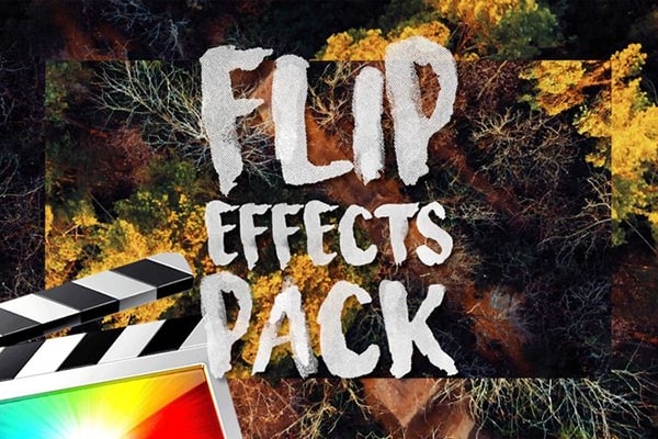 【FCPX插件】31个画面翻转画中画效果 Ryan Nangle – Flip Effects Pack