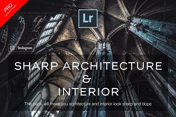【LR预设】81个城市建筑室内摄影后期调色Lightroom预设 Architecture Lightroom Presets