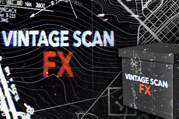 【4K视频素材】150个复古扫描失真故障图形动画视频叠加特效 CinePacks – Vintage Scan FX