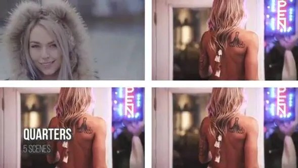 【FCPX插件】48个动态网格视频分屏组合效果 Split Screens Kit