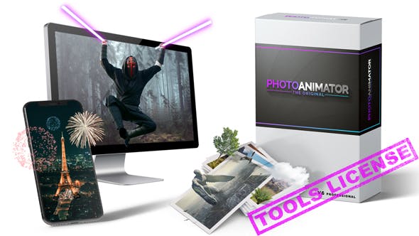 【AE模板】平面静态图片转三维摄像机视差动画特效(含脚本) Photo Animator V6