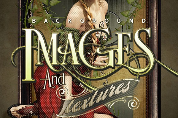 【图片素材】126张中世纪风格相框背景图像和复古金属纹理合集 Ron’s Background Images and Textures