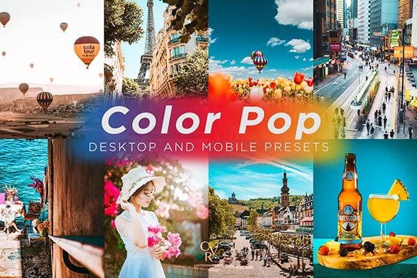 【LR预设】6款明亮通透活力缤纷色彩Lightroom预设 6 Colorful Lightroom Presets