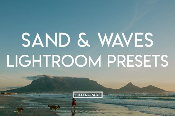 【LR预设】7款旅拍风光日落沙海浪滩风光Lightroom预设 Sand & Waves Lightroom Presets