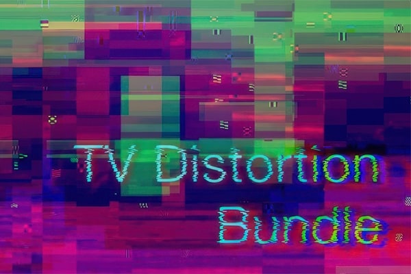 【AE/PR插件】视频画面故障干扰RGB色彩分离损坏特效 TV Distortion Bundle v2.7.0 Win/Mac汉化版