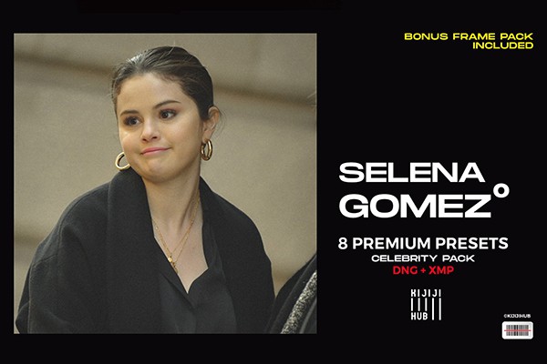 【LR预设】8款诱人冷色调人像摄影Lightroom预设 Selena Gomez Lightroom Presets