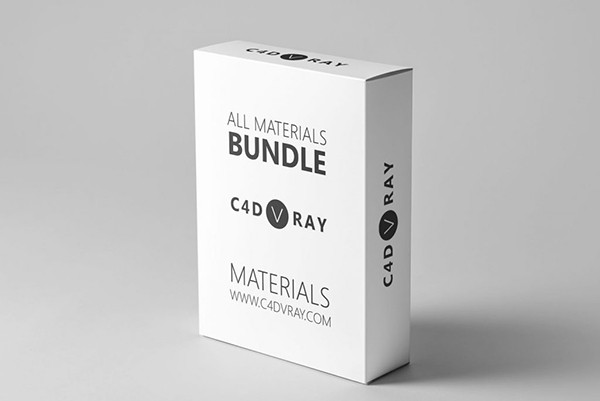 【材质预设】2000种 Vrayforc4d 大型材质贴图预设库 7 GB Vrayforc4d Material Library