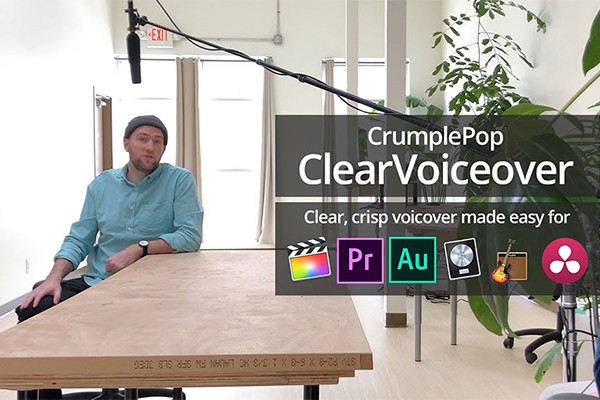 【FCPX/PR/AU插件】清晰画外音平衡配音背景音频处理插件 FxFactory ClearVoiceover 1.0.3