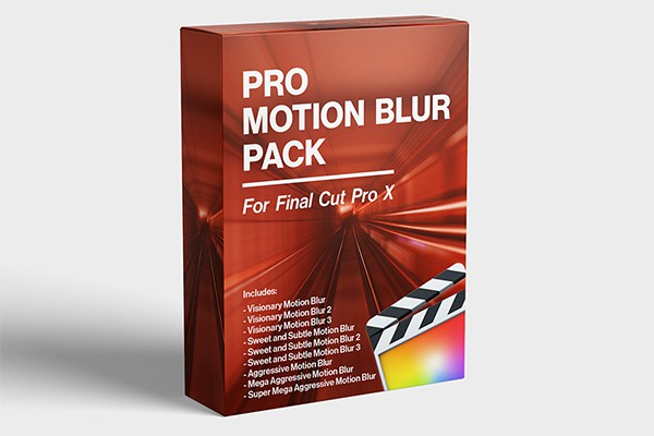【FCPX插件】9组动态视频运动模糊效果制作工具预设 FCPX Full Access – Pro Motion Blur