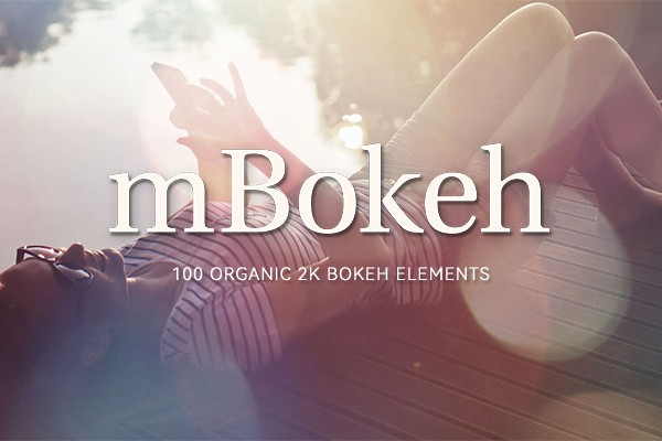 【视频素材】100组2K高清炫光光斑光效叠加合成特效视频素材 motionVFX – mBokeh