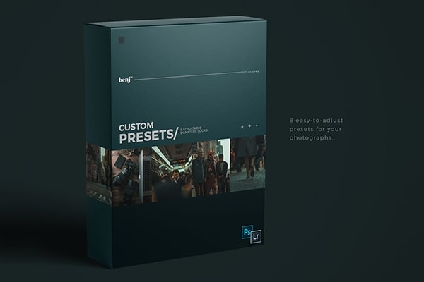 【LR预设】8款benj™ 日系城市街拍胶片色彩电影前奏自定义Lightroom调色预设 benj™ Custom Presets | Cinema Prelude