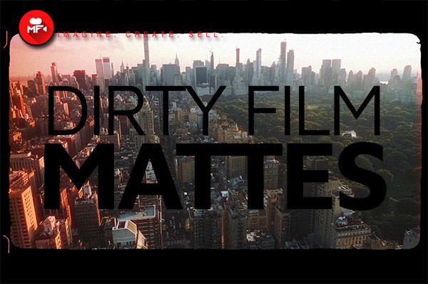 【4K视频素材】40个电影胶片灼烧噪点刮痕闪烁边框遮罩动画 Master Filmmaker – Dirty Film Mattes Pro