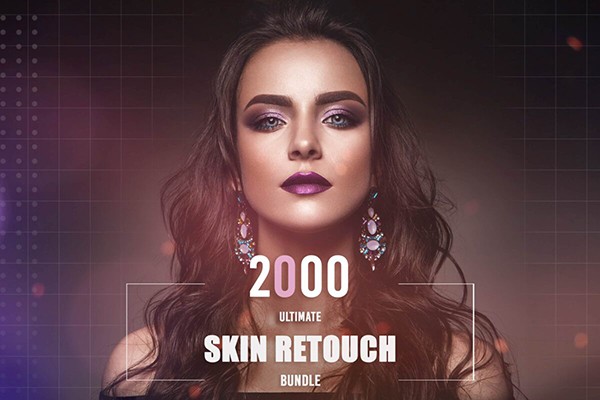 【LR预设】2000+终极人像皮肤修饰调色Lightroom预设合集 2000+Ultimate Skin Retouch Bundle