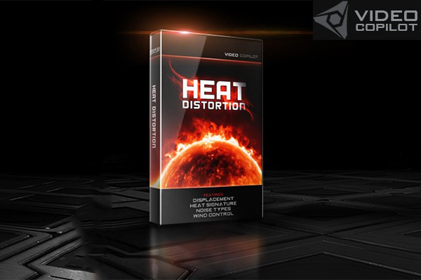 【AE插件】视频画面热浪变形失真紊乱特效 Heat Distortion V1.0.32 Win中文版 支持2022多帧渲染