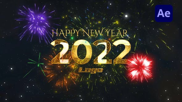 【AE模板】2022虎年10秒倒计时新年快乐开场片头动画 New Year Countdown for After Effects