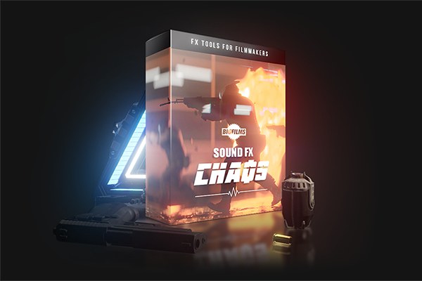 【配乐音效】740个高品质科幻魔法武器打斗爆炸冲击动作电影音效素材 BigFilms – CHAOS – Sound FX