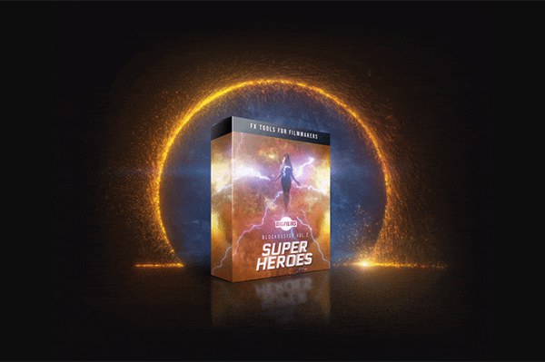 【4K视频素材】242个超级英雄魔法能量电流雷电火焰传送门电影特效合成动画 BigFilms – Blockbuster vol2 SuperHeroes Pack