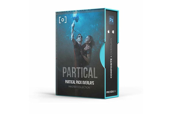 【图片素材】100种摄影后期修图合成独特的粒子砂砾特效叠加素材包 PROEDU – Particle Pack Overlays