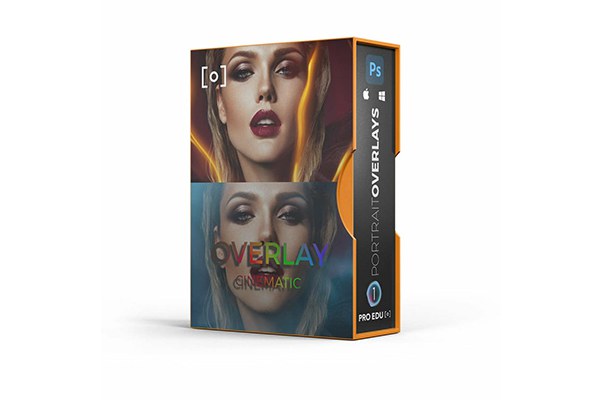 【图片素材】200张电影人像摄影后期调整叠加纹理合成素材卷2 PROEDU – Master Collection | 200 Cinematic Portrait Overlays