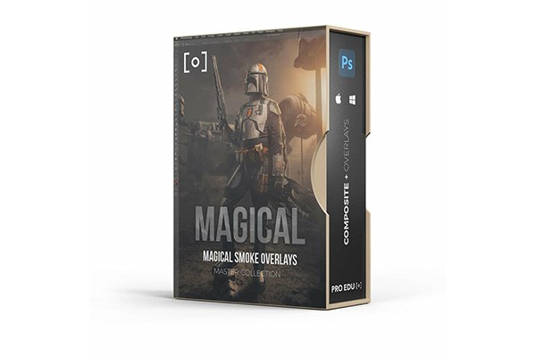 【图片素材】45张魔法烟雾叠加增强效果摄影后期合成素材 PROEDU – Magical Smoke Enhancement FX Overlays