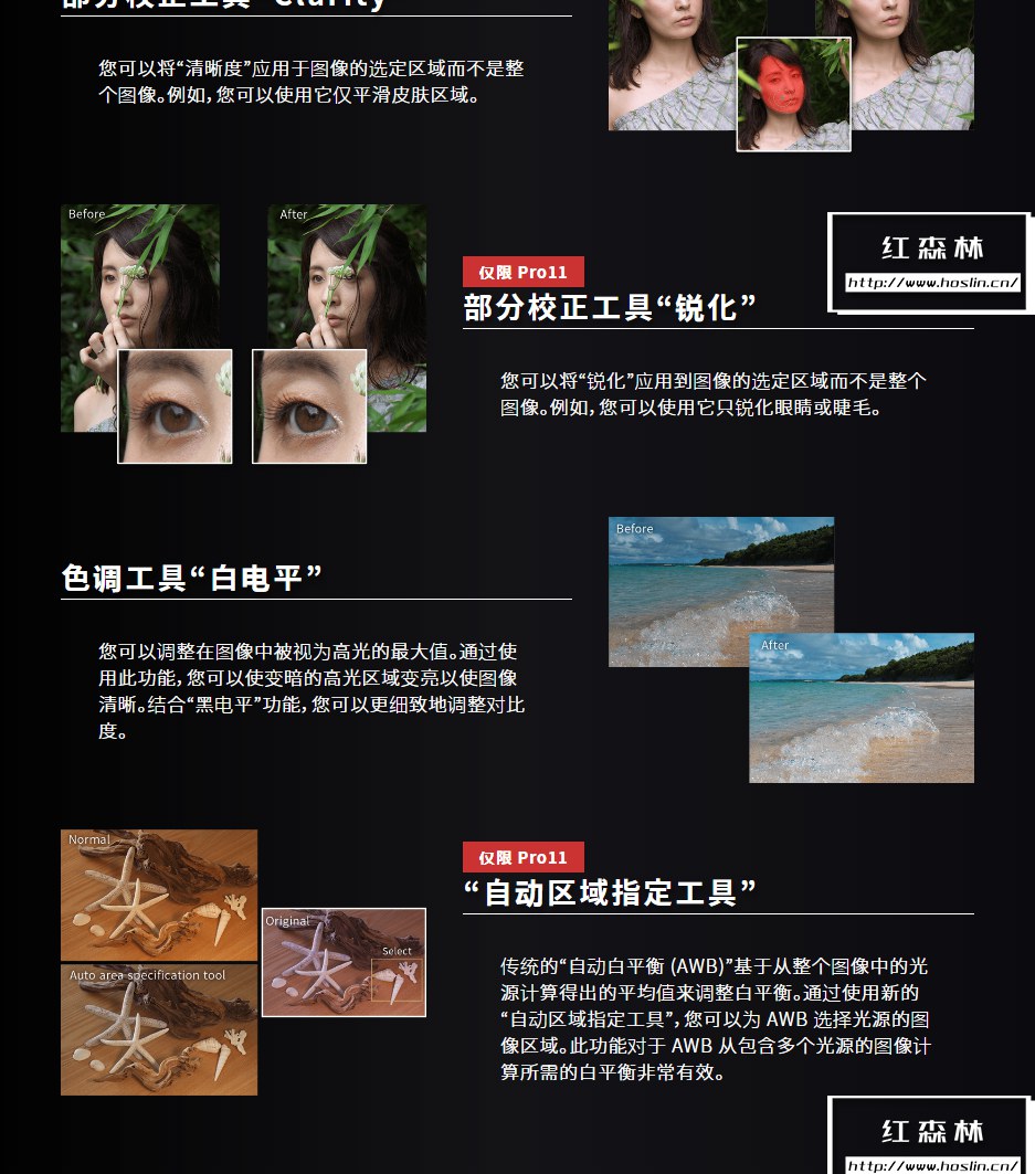 【软件】专业RAW照片处理编辑软件 SILKYPIX Developer Studio Pro 11.0.3.2 中文版 支持Win/Mac系统插图(9)