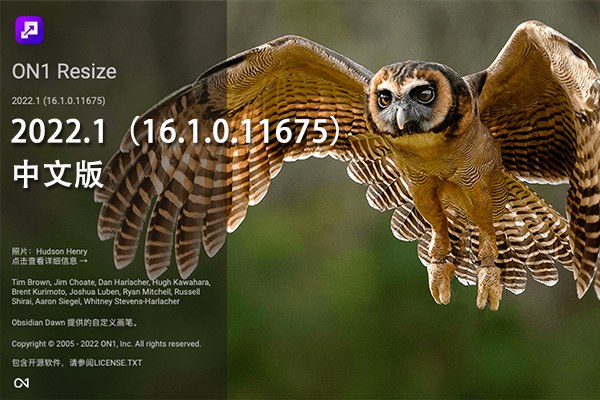 【软件/PS插件】智能AI照片无损放大软件/PS插件 ON1 Resize 2022.1(16.1.0.11675) Mac中文版