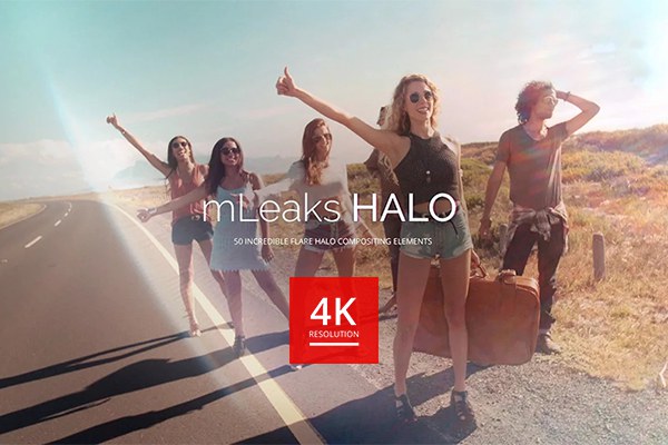 【4K视频素材】50个精美镜头光环耀斑光晕特效合成动画4K视频素材 motionVFX – mLeaks Halo