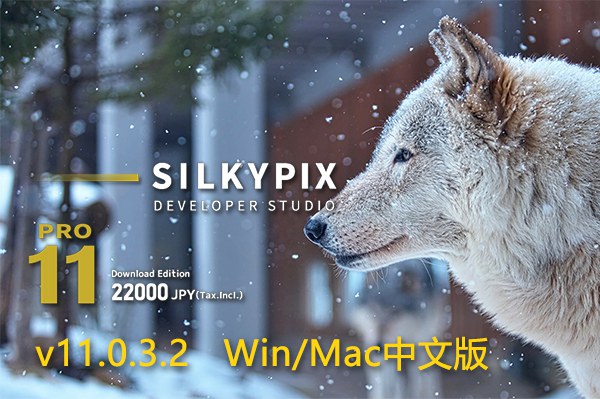 【软件】专业RAW照片处理编辑软件 SILKYPIX Developer Studio Pro 11.0.3.2 Win/Mac中文版