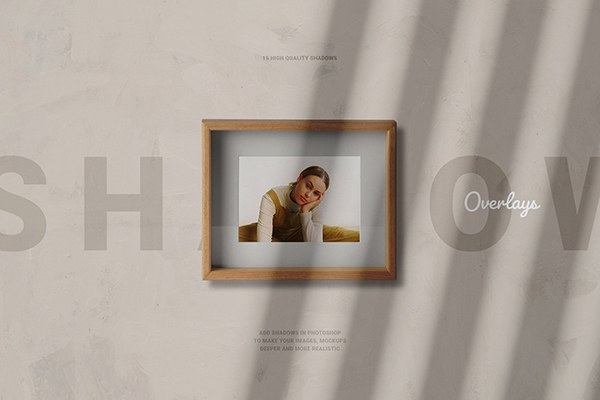 【PNG素材】15个线条阴影效果后期设计PNG图片素材 Lines Shadow Photo Overlays