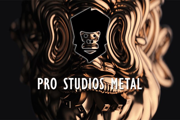 【材质贴图】45张GSG灰猩猩HDRI 系列高动态范围金属纹理贴图 Pro Studios Metal