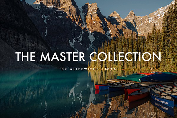 【LR预设】@LIFEWITHELLIOTT 大师系列旅行风光摄影后期调色LR预设合集 The Master Collection