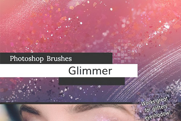 【PS笔刷】用于 Photoshop 和 Photoshop Elements 的 100 多种微光和闪光画笔包