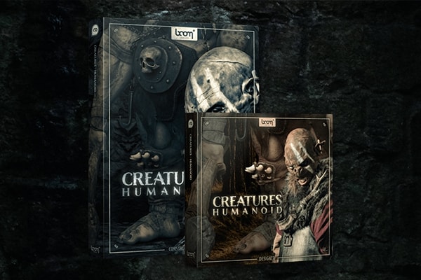 【配乐音效】7772种恐怖惊悚怪兽丧尸外星生物嘶吼咆哮无损电影音效 Boom Library – Creatures Humanoid